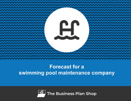 Financial forecast for a swimming pool maintenance company