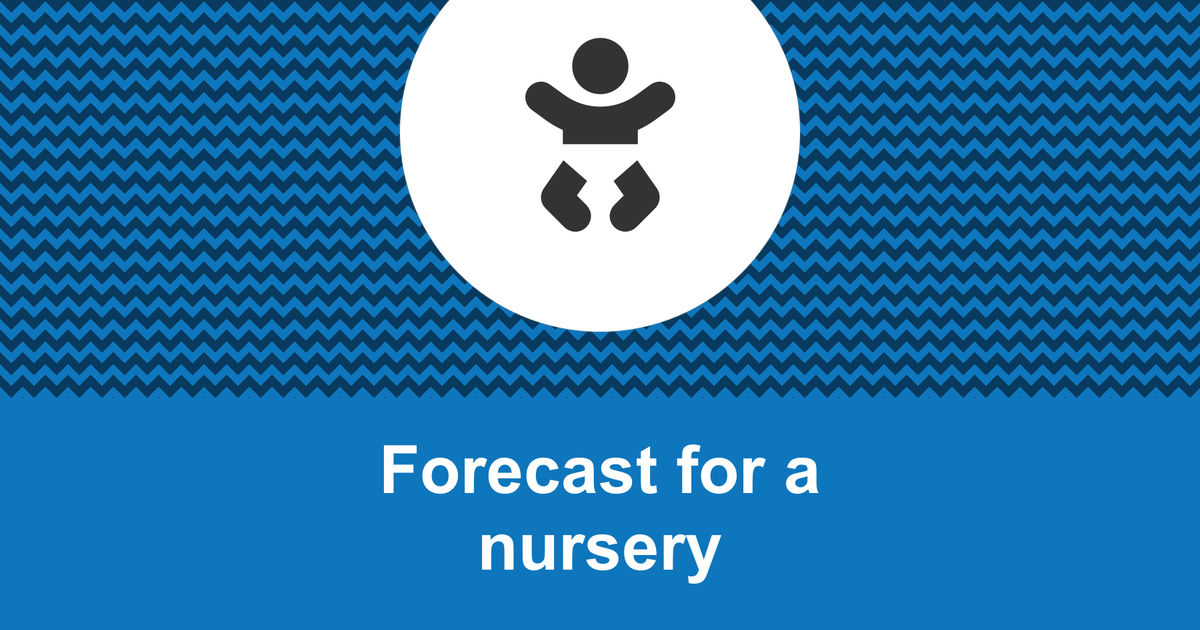 How to create a nursery financial forecast?