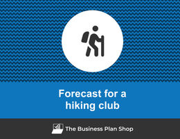 Financial forecast for a hiking club
