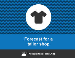Financial forecast for a tailor shop