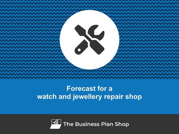 watch and jewellery repair shop financial projections