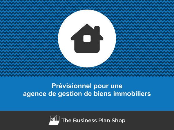 agence de gestion de biens immobiliers prévisionnel financier