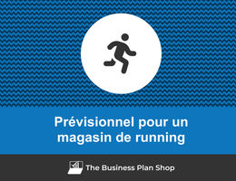 Prévisionnel financier de magasin de running
