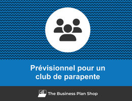 Prévisionnel financier de club de parapente