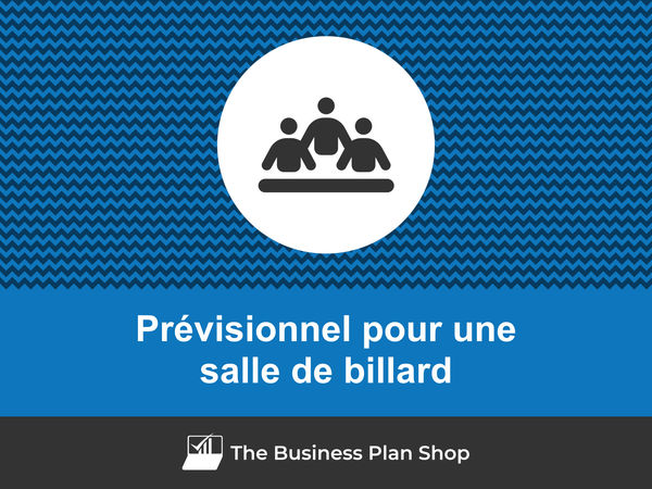 salle de billard prévisionnel financier