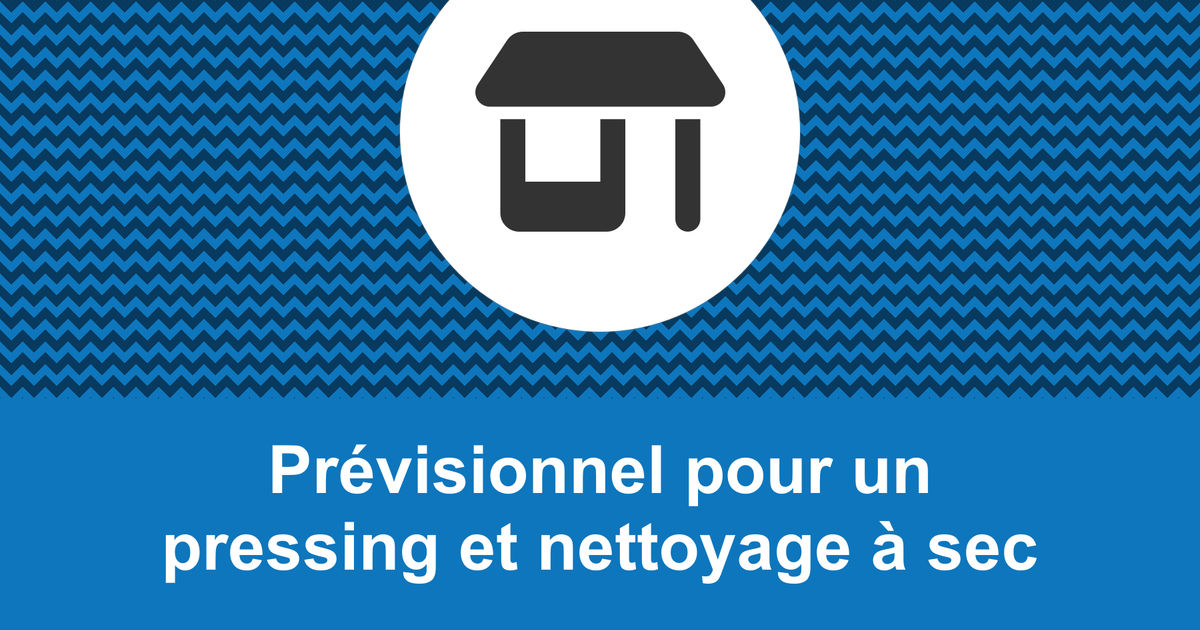 Faire le prévisionnel d'un pressing et nettoyage à sec