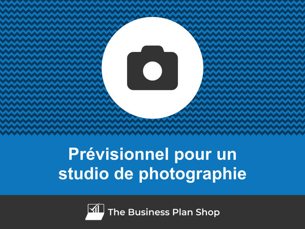 studio de photographie prévisions financières