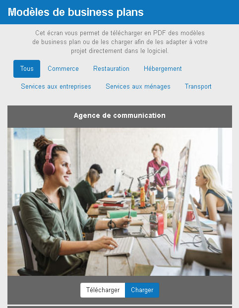modèle d'atelier de réparation automobile sur The Business Plan Shop
