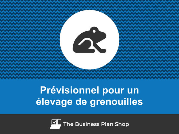 élevage de grenouilles prévisions financières