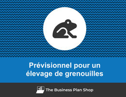 Prévisionnel d'un élevage de grenouilles