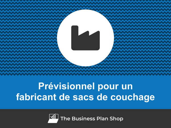 fabricant de sacs de couchage prévisionnel financier