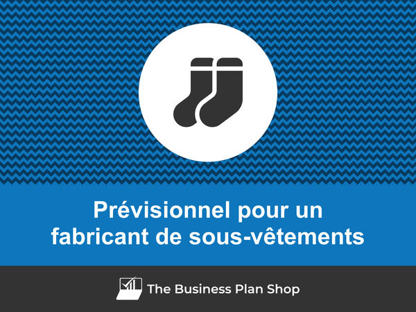 fabricant de sous-vêtements prévisionnel financier