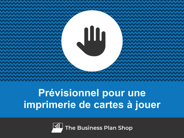 imprimerie de cartes à jouer prévisionnel