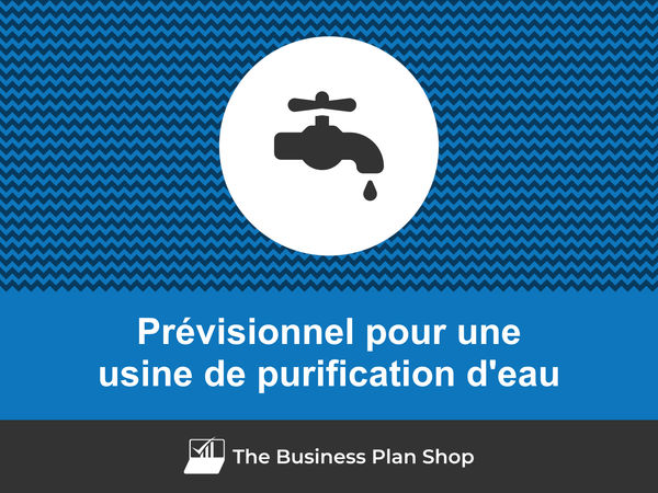 usine de purification d'eau prévisionnel