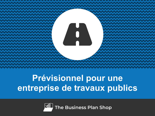 entreprise de travaux publics prévisionnel financier