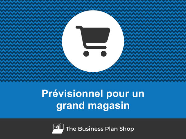 grand magasin prévisionnel financier