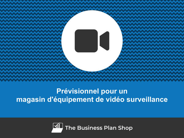 magasin d'équipement de vidéo surveillance prévisions financières