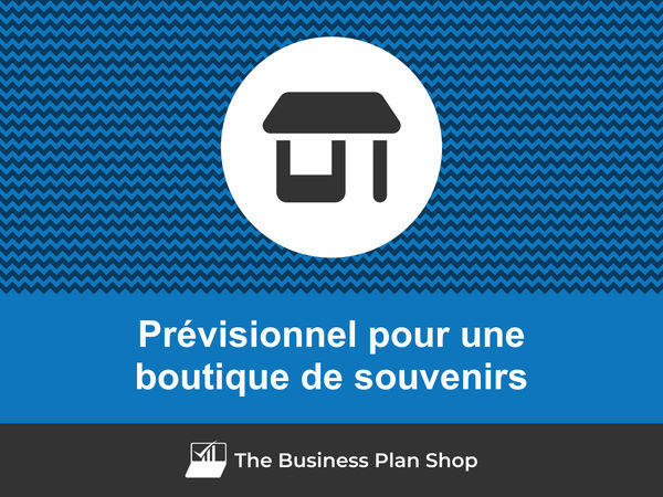 boutique de souvenirs prévisionnel financier