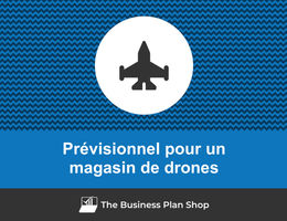 Prévisionnel financier de magasin de drones