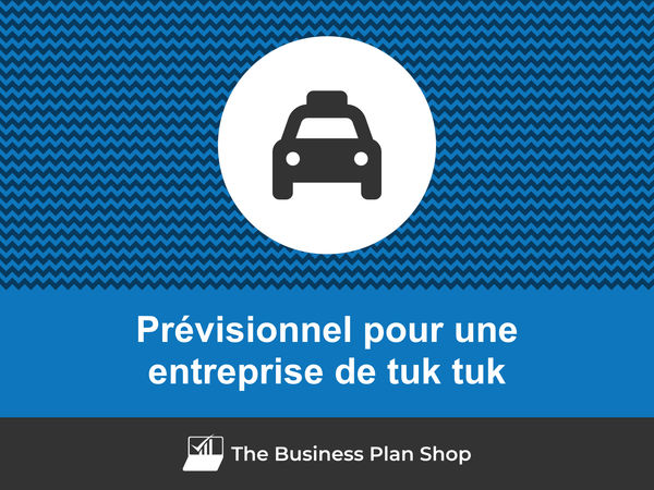 entreprise de tuk tuk prévisions financières