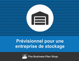 Prévisionnel d'une entreprise de stockage
