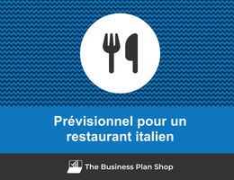 Prévisionnel financier de restaurant italien