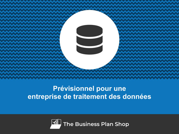 entreprise de traitement des données prévisionnel financier