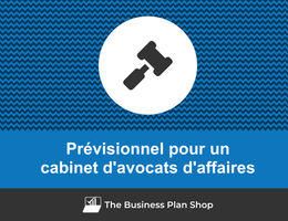 Prévisionnel d'un cabinet d'avocats d'affaires