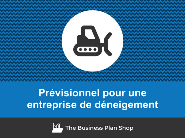 entreprise de déneigement prévisions financières