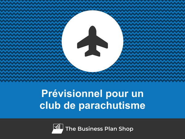 club de parachutisme prévisions financières