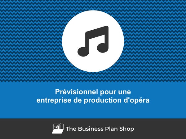 entreprise de production d'opéra prévisionnel