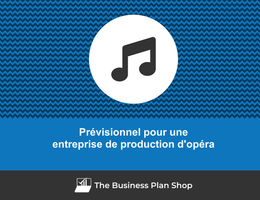 Prévisionnel financier d'une entreprise de production d'opéra