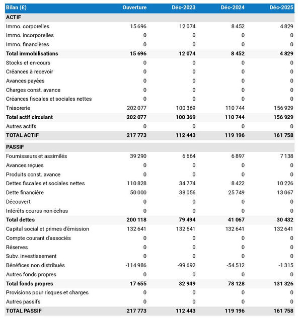 exemple de bilan de grossiste en boissons dans un prévisionnel