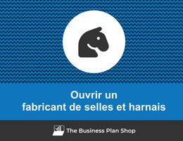 Ouvrir un fabricant de selles et harnais