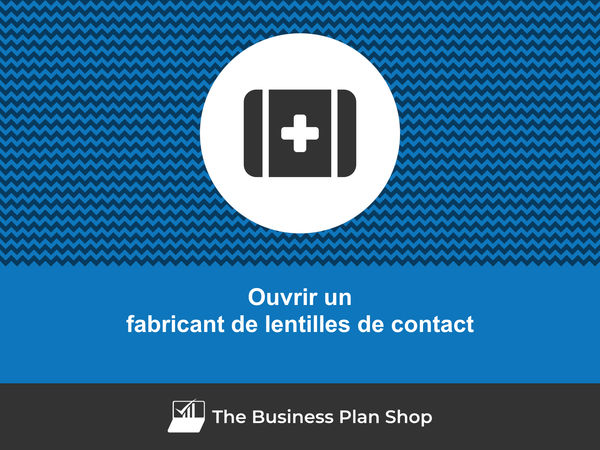 ouvrir un fabricant de lentilles de contact