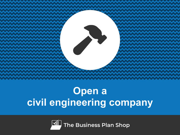 how to open a civil engineering company