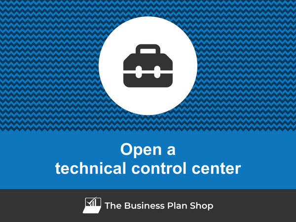 open a technical control center