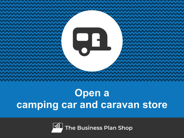 how to start a camping car and caravan store