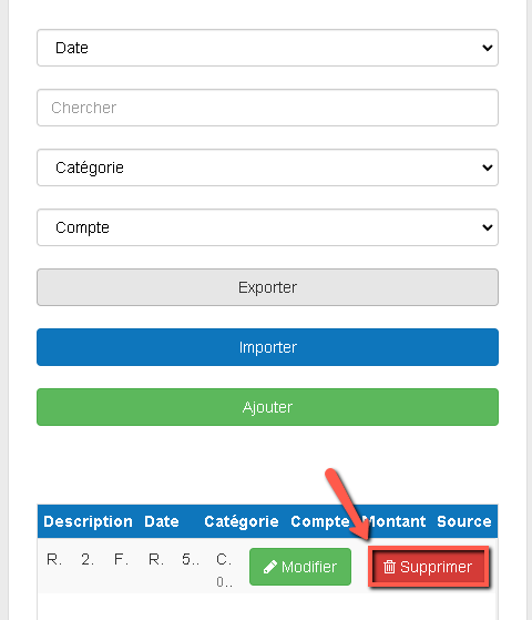 suppression des données financières historiques inutiles sur ordinateur
