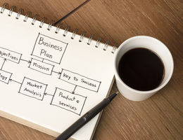 structure type d'un business plan