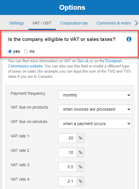  accounting for VAT/GST in the software